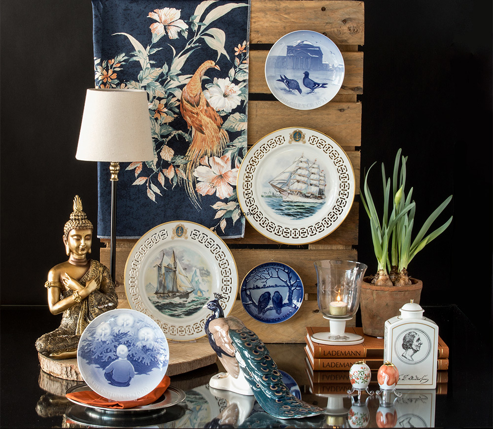 Påskeæg med kvæde blade, Royal Copenhagen påskeæg 2020