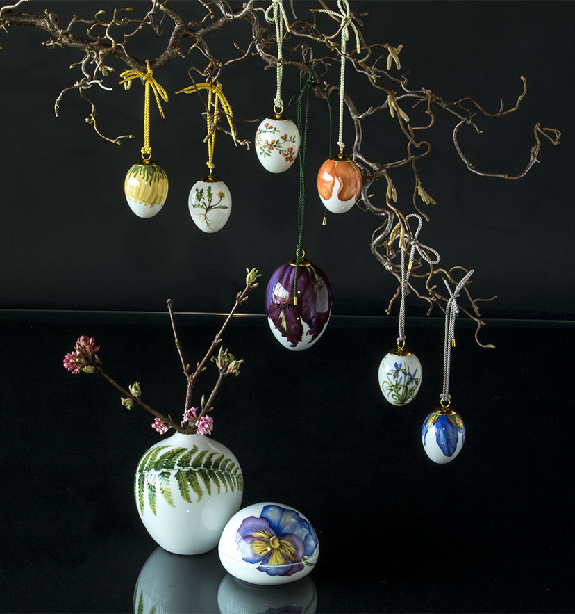 Påskeæg med iris, Royal Copenhagen påskeæg 2020