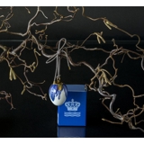 Easter egg with iris petals, Royal Copenhagen Easter Egg 2020