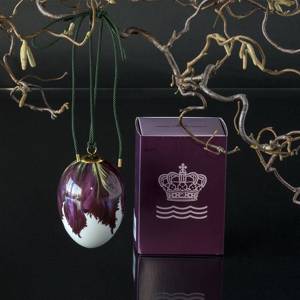 Påskeæg med tulipan, stort, Royal Copenhagen påskeæg 2020 | År 2020 | Nr. 1252031 | Alt. 1051092 | DPH Trading