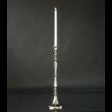 Kerzenhalter Silber Finish 57 cm, Groß