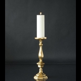 Candleholder Matte Brass Finish 42 cm, Small