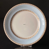 Liselund, Plate 17cm no. 617, Low profile, light blue