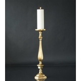 Candleholder Matte Brass Finish 59 cm, Large