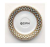 Liselund, underskål nr. 073, kaffe, lyseblå, Royal Copenhagen