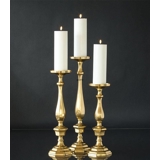 Candleholder Matte Brass Finish 59 cm, Large