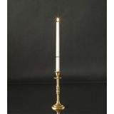 Candleholder Matte Brass Finish 25 cm