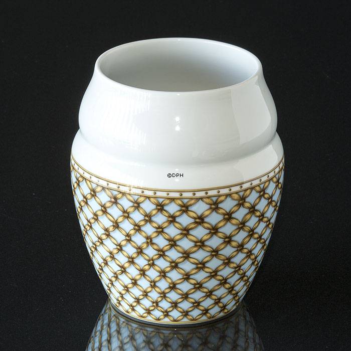 Liselund, vase nr. 678, Lyseblå, Royal Copenhagen