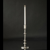 Candleholder, Nickel/rustic silver look, 40 cm, Small