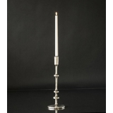 Candleholder, Nickel/rustic silver look, 40 cm, Small