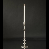 Candleholder, Nickel/Rustic Silver Look 48 cm, Medium