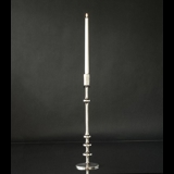 Candleholder, Nickel/Rustic Silver Look 55 cm, Large