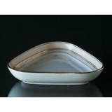 Gisselfeld, Angular pickle dish, Royal Copenhagen no. 9761