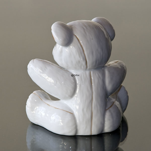 Julius Hvid Isbjørn stor, Royal Copenhagen figur nr. 351