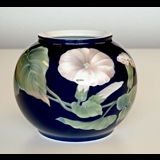 Vase mit Winde auf blauem Grund, Royal Copenhagen Nr. 812