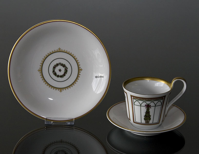 1999 Bing & Grøndahl Julekop m/kagetallerken og underkop, sæt