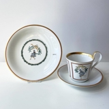 2000 Bing & Grondahl Christmas Cup w/dessert plate, set