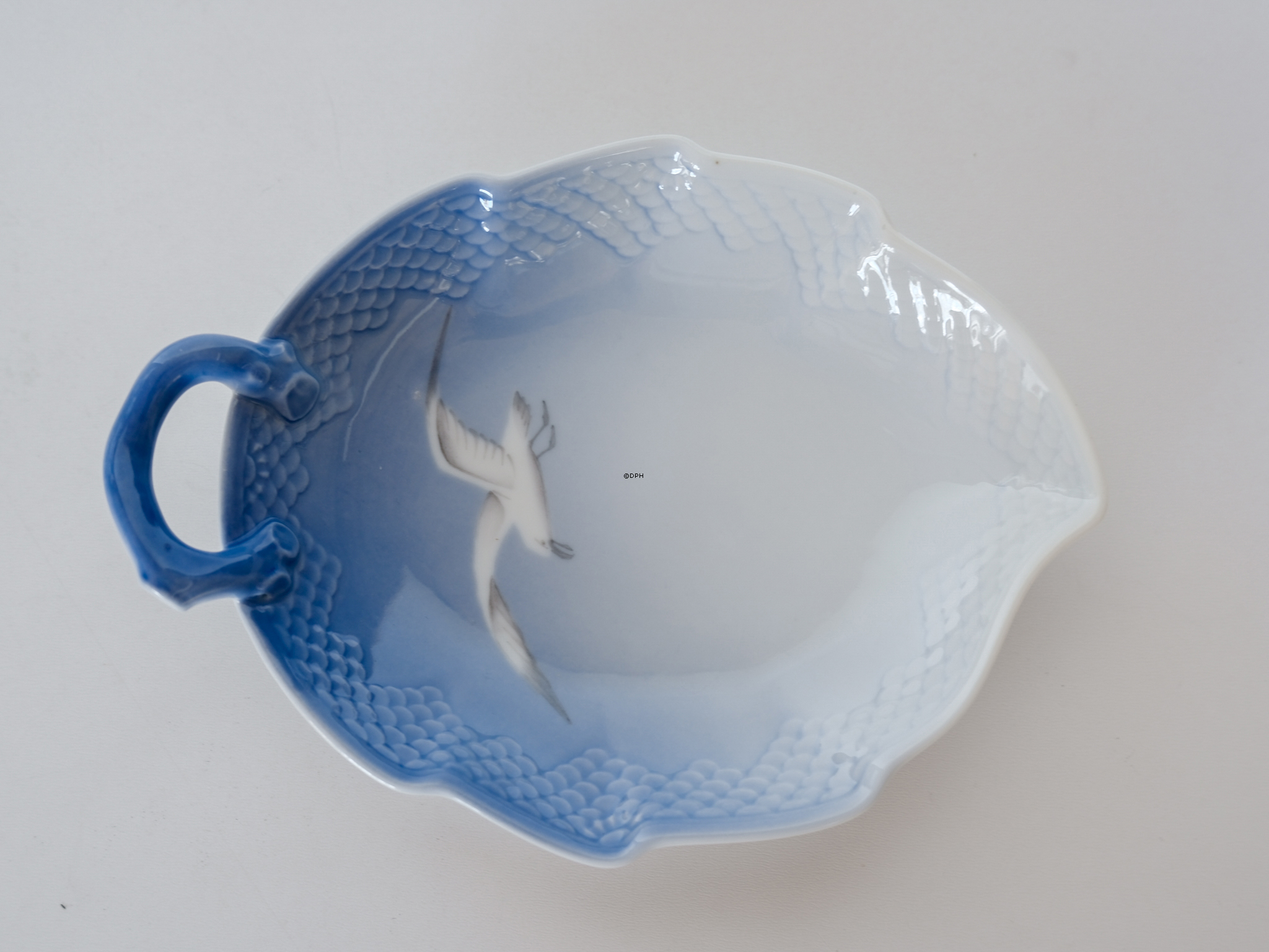 Mågestel uden guld, lille bladformet asiet nr. 356 eller 198, 19 cm