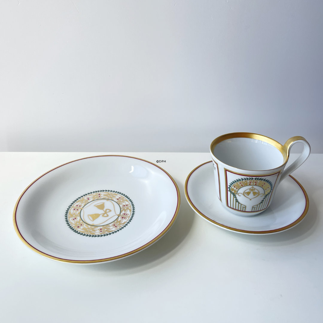 2001 Bing & Grøndahl Julekop m/kagetallerken og underkop, sæt