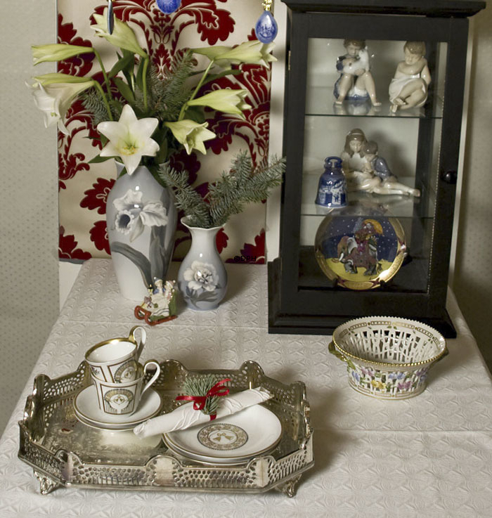 2001 Bing & Grøndahl Julekop m/kagetallerken og underkop, sæt