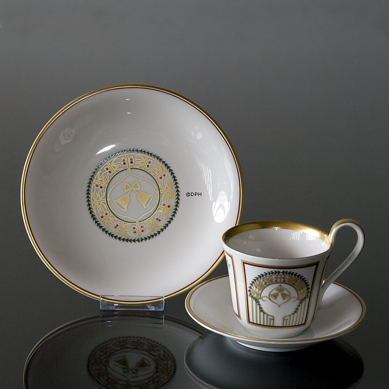 2001 Bing & Grøndahl Julekop m/kagetallerken og underkop, sæt