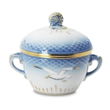 Seagull Service with gold Sugar Bowl no. 156 or 593, capacity 15 cl.