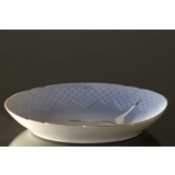 Seagull Service with gold oval dish 23cm nr. 353 or 314 or 339