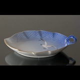 Seagull Service with gold large leaf shaped pickle dish no. 357 or 199 25cm