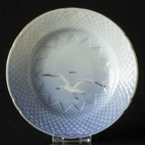 Seagull Service with gold, cake plate 14cm no. 614 or 29