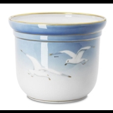 Seagull Service with gold, flower pot, small no. 668