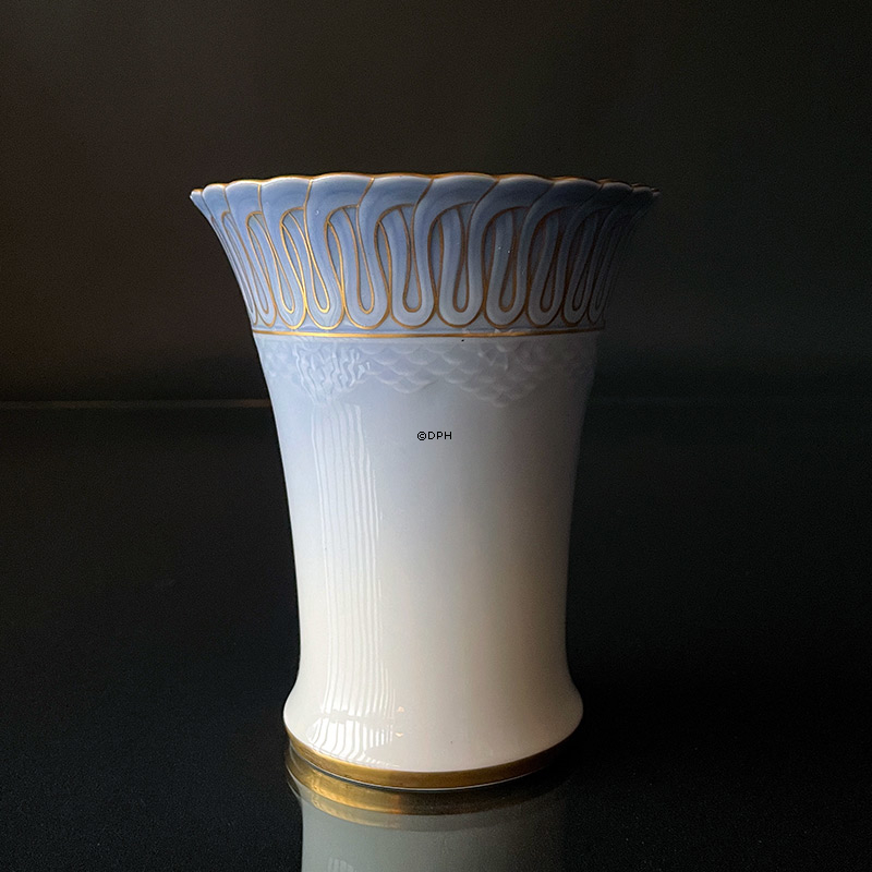 Mågestel med guld, vase nr. 186 eller 683