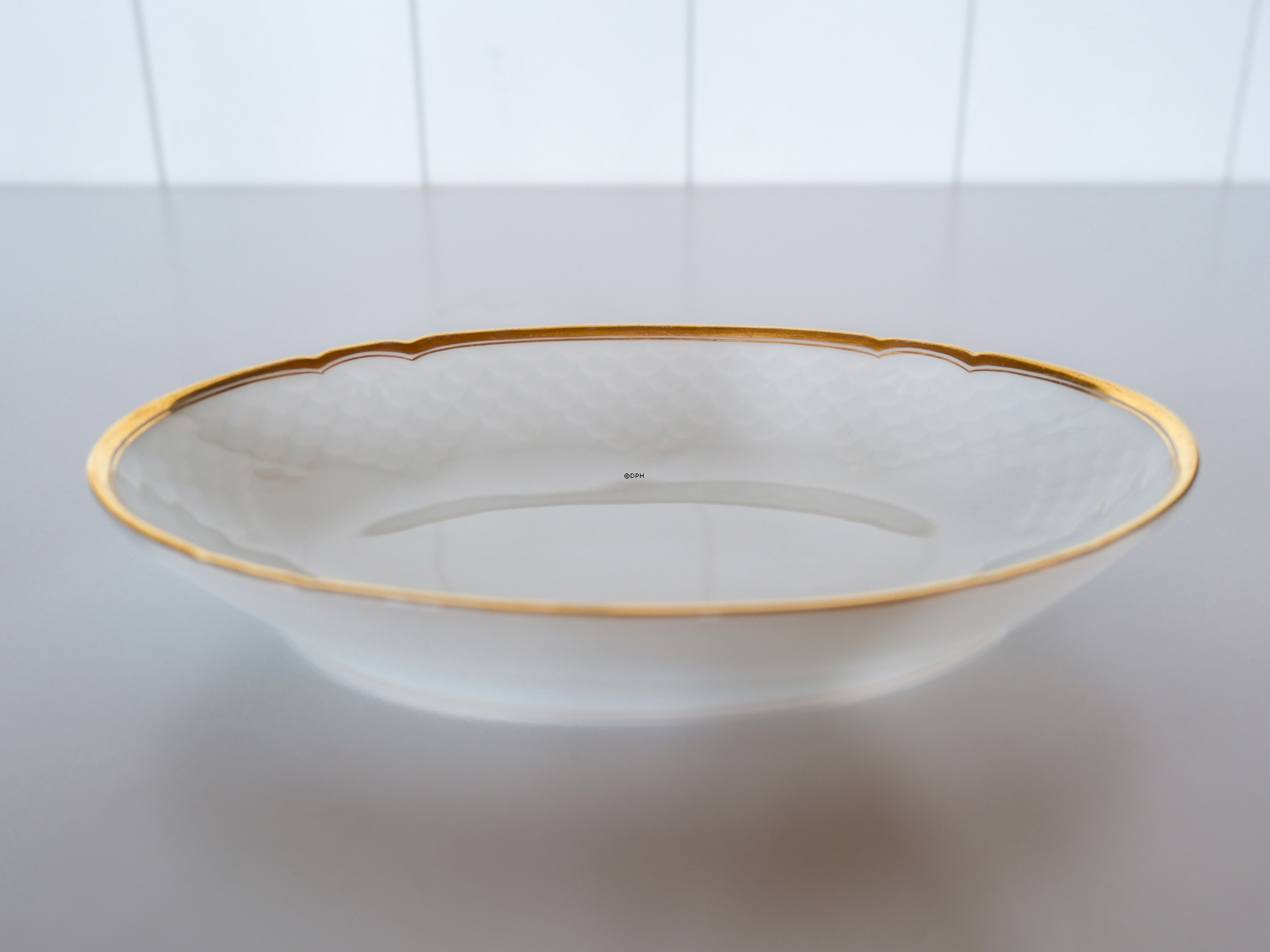 Bing & Grøndahl Hartmann ovalt fad nr. 14, 22,5 cm