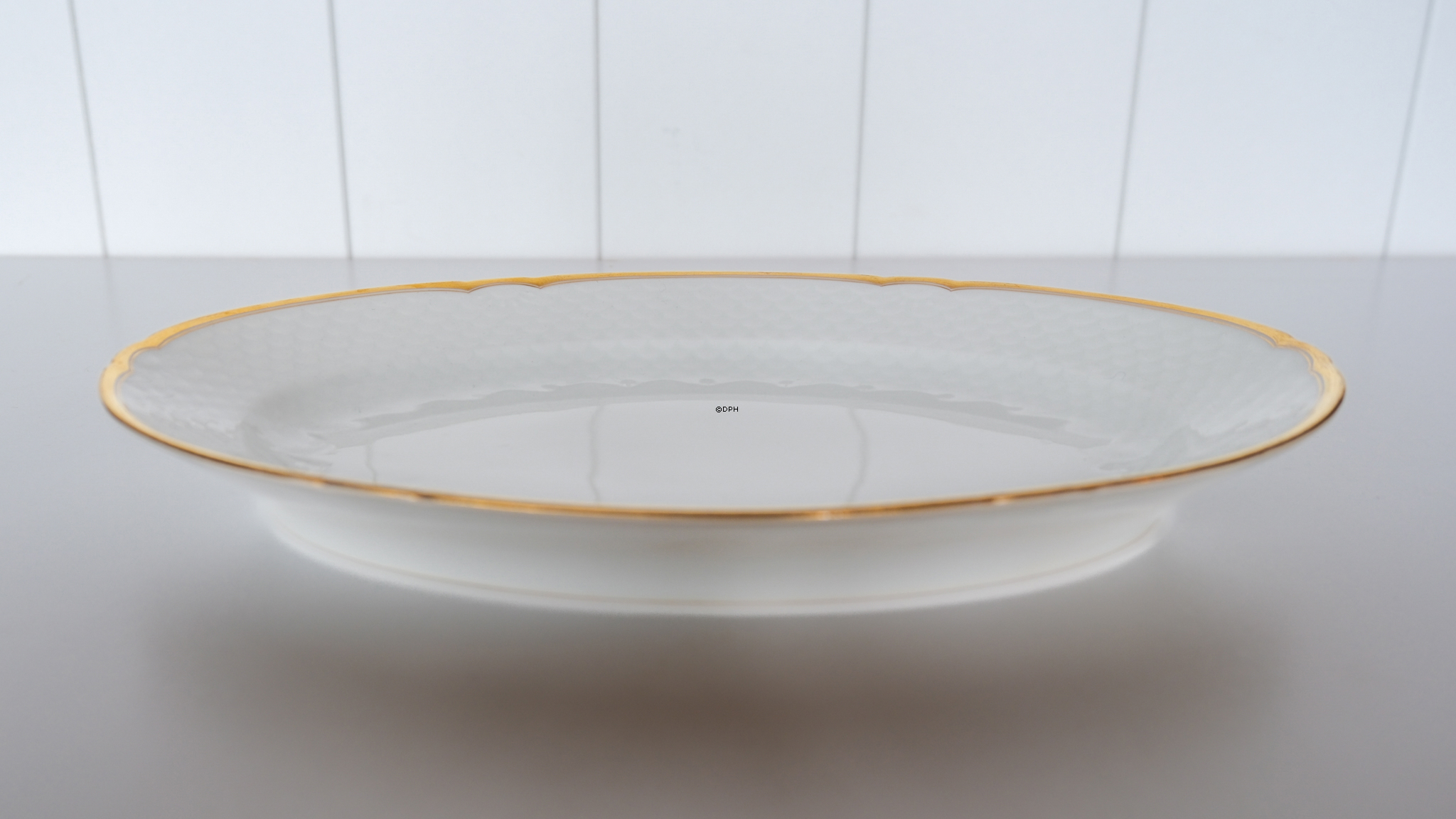 Bing & Grøndahl Hartmann ovalt stegefad 34 cm