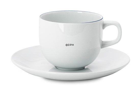 Blå Kant, Kaffe OVERKOP, indhold 18 cl, Royal Copenhagen