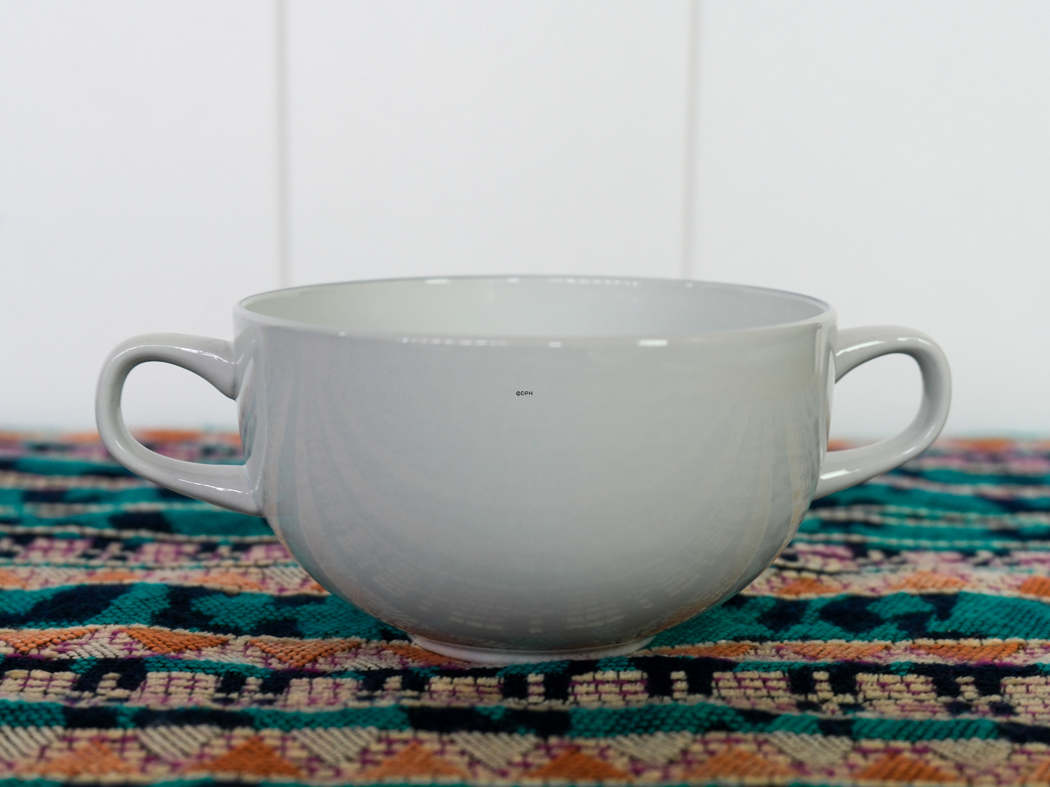 Blå Kant, Bouillon kop, overkop UDEN underkop, Royal Copenhagen nr. 3081