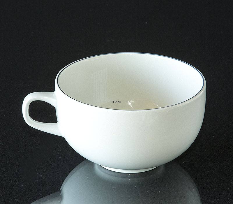 Blå Kant, Morgenkop, indhold 40 cl, Royal Copenhagen UDEN UNDERKOP mærket 084