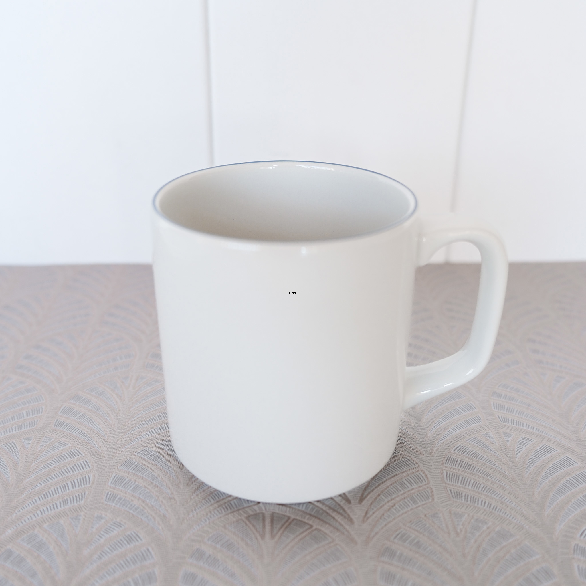 Blå Kant, Krus nr. 3097 eller 495, indhold 25 cl, Royal Copenhagen