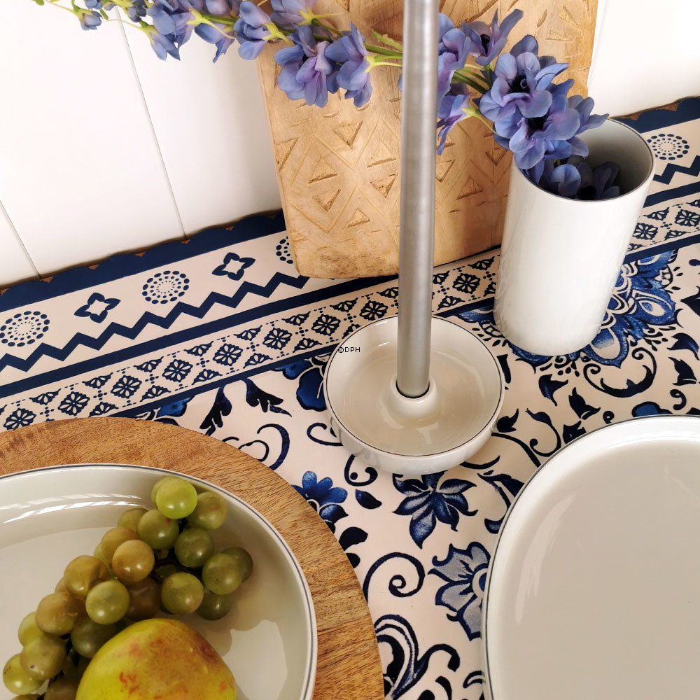 Blå Kant, Lysestage nr. 3091 eller 501, Royal Copenhagen