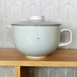 Blå Kant, Sauceskål med låg og underskål nr. 3585-3085 eller 565, indhold 45 cl, Royal Copenhagen