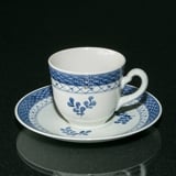 Royal Copenhagen/Aluminia Tranquebar  blue,coffee cup 1.2 dl