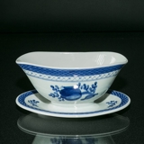 Royal Copenhagen/Aluminia Tranquebar, blå, sauceskål nr. 11/2391 eller 563, 60cl