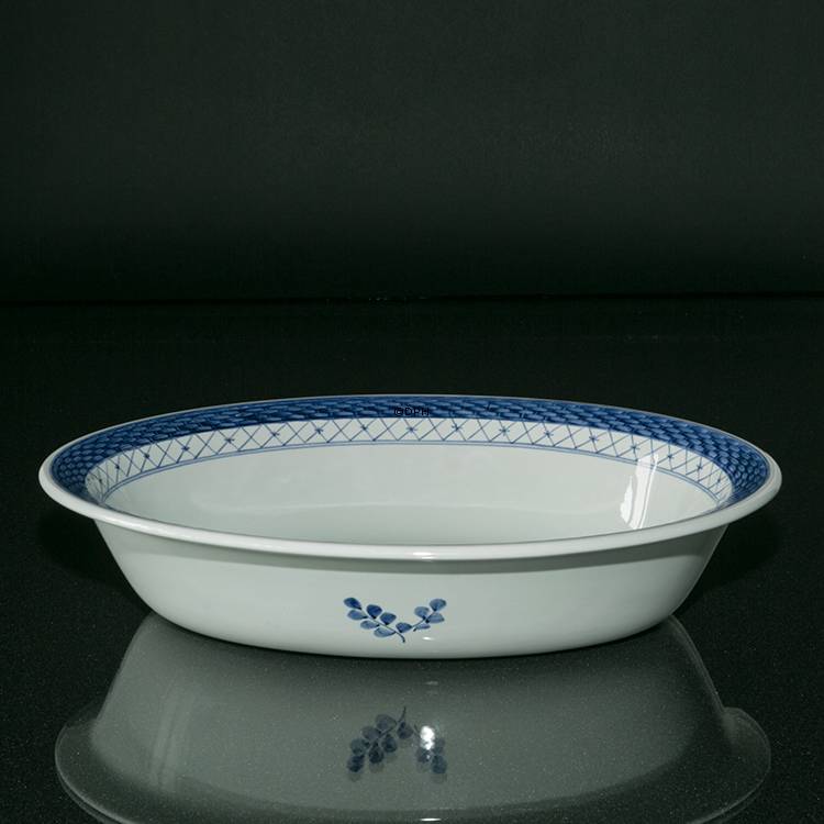 Royal Copenhagen/Aluminia Tranquebar, blå, salatskål nr. 11/1411 eller 573, 120cl