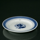 Royal Copenhagen/Aluminia Tranquebar, blå, flad tallerken 21cm nr. 11/1399 eller 621