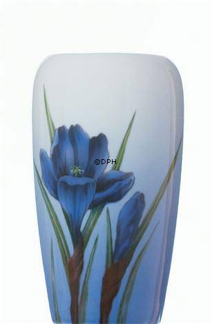 Vase med blå krokus, Royal Copenhagen nr. 747