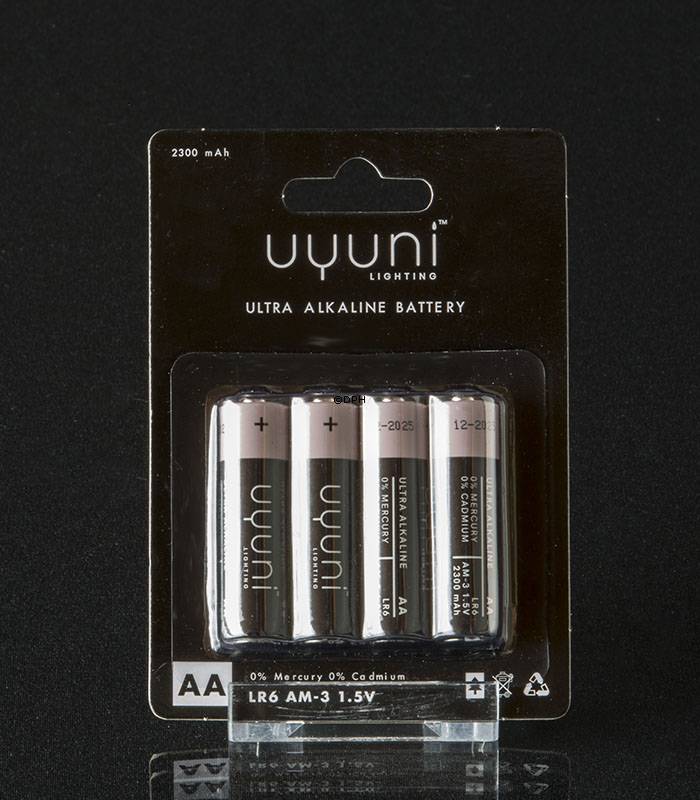 UYUNI Lighting 1,5V AA Batteri, 4 pak