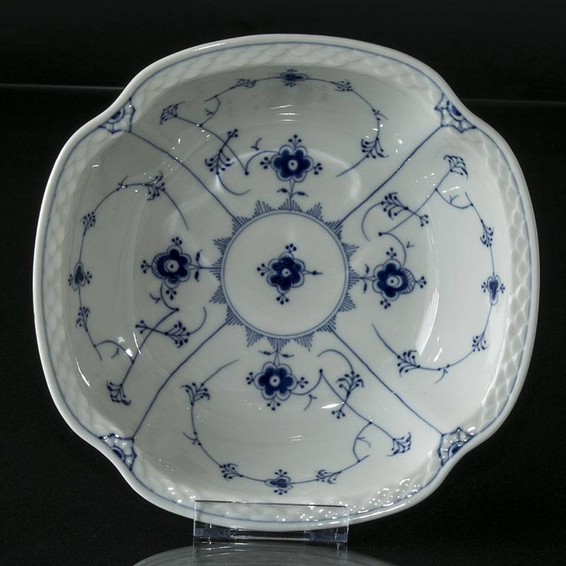 Blåmalet Kartoffelskål, Musselmalet Bing & Grøndahl nr. 43 eller 313, 25cm