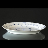 Blue traditional Oval Dish 33 cm, Blue Fluted Bing & Grondahl no. 16 eller 316