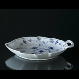 Blue Traditional tableware leaf-shaped pickle dish, large 25cm no. 199 or 357