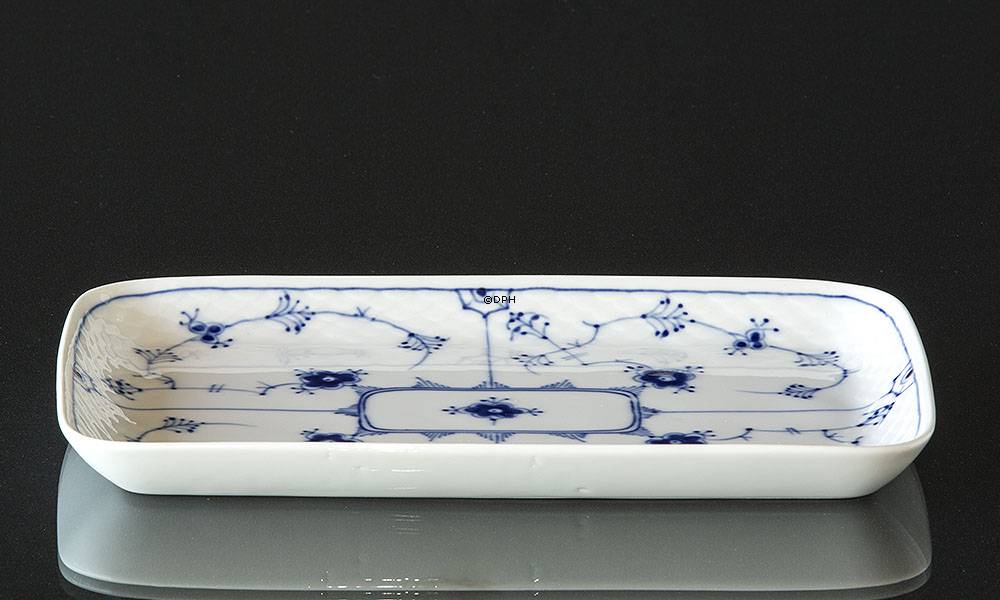 Blåmalet kaffebakke lille 21 cm, Musselmalet Bing & Grøndahl nr. 363