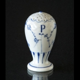Blue traditional pepper pot, Blue Fluted Bing & Grondahl no. 531